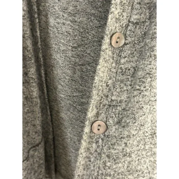 Coin 1804  Grey Button Down Cardigan Size Medium NWOT - Picture 4 of 7